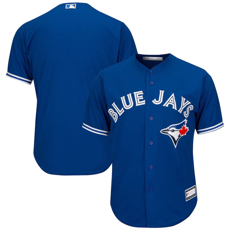 Cheap Mens Toronto Blue Jays Royal Big & Tall Replica Team MLB Jerseys